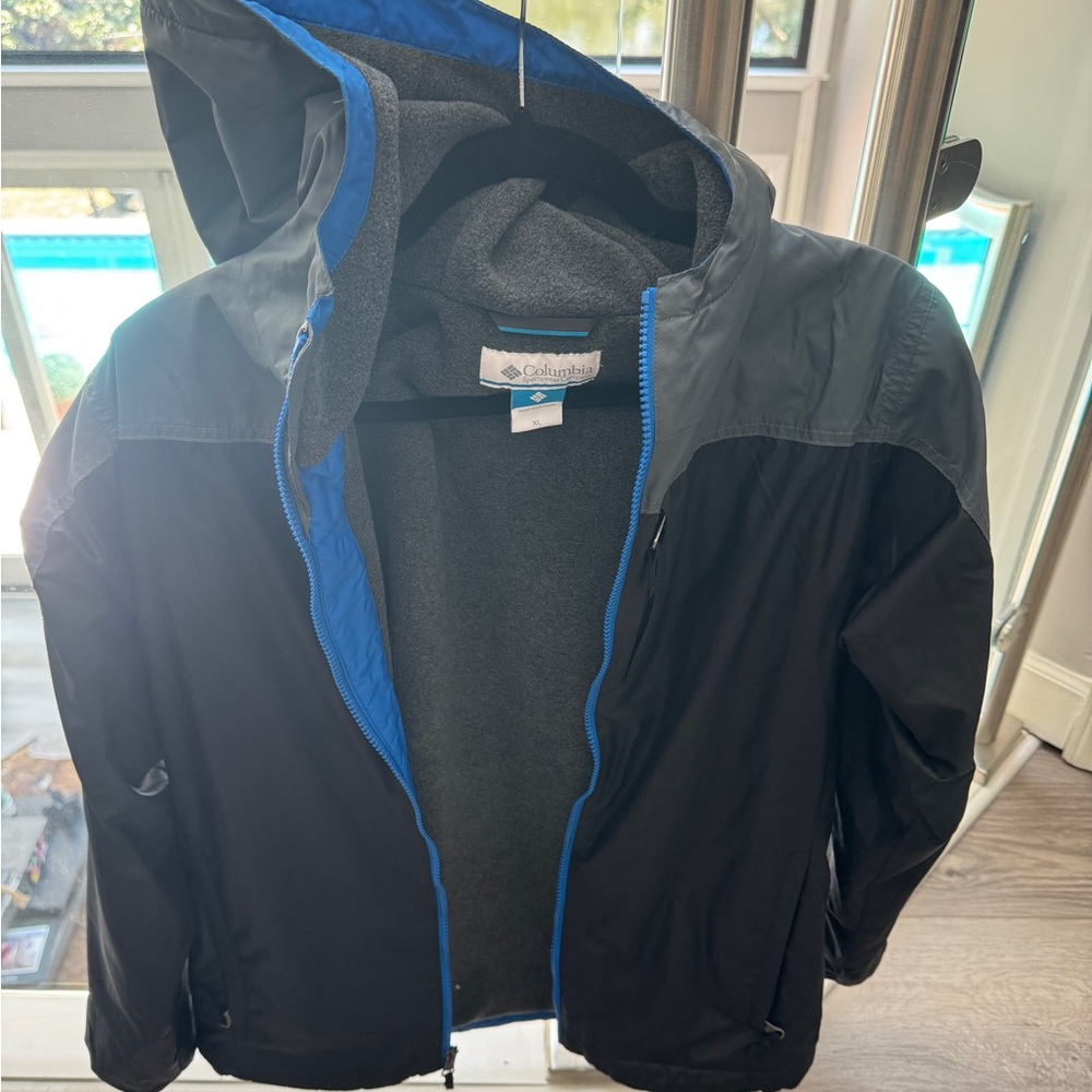 Columbia Blue and Gray Outdoor Jacket